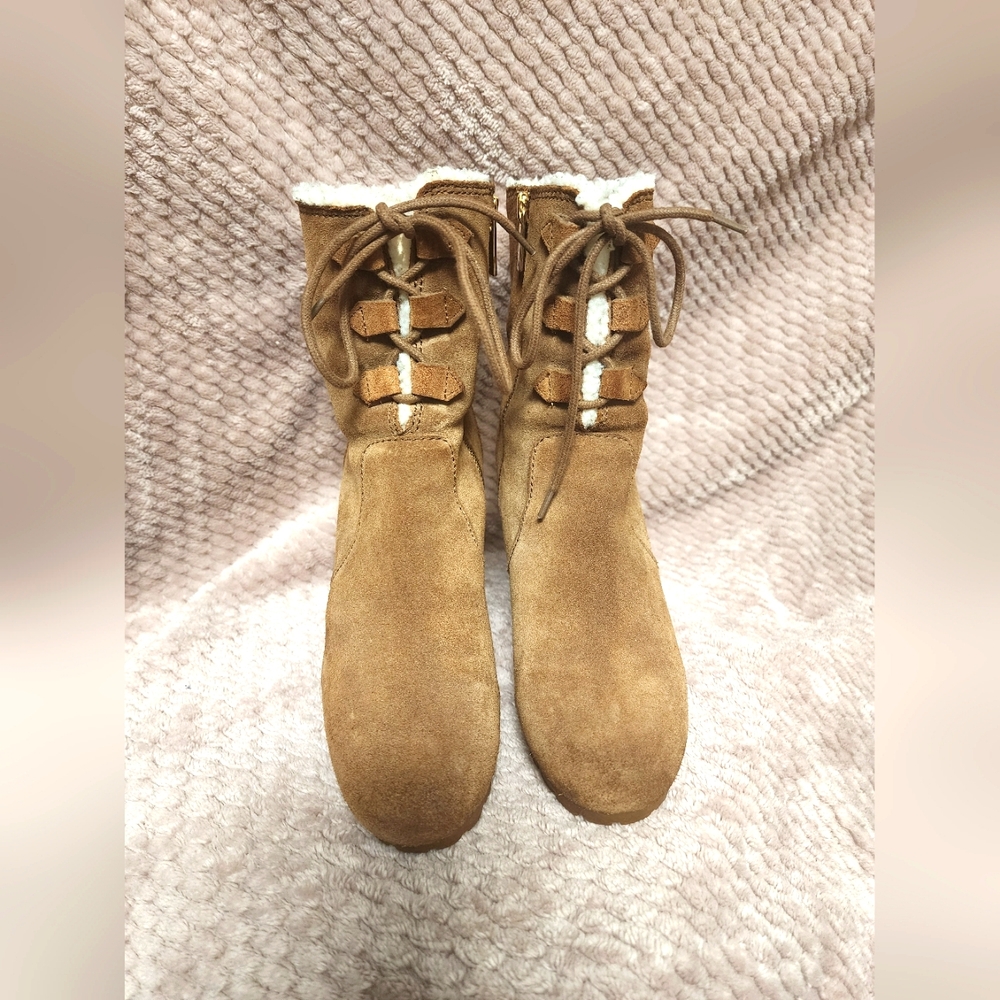 Michael Michael Kors wedge heel bootie